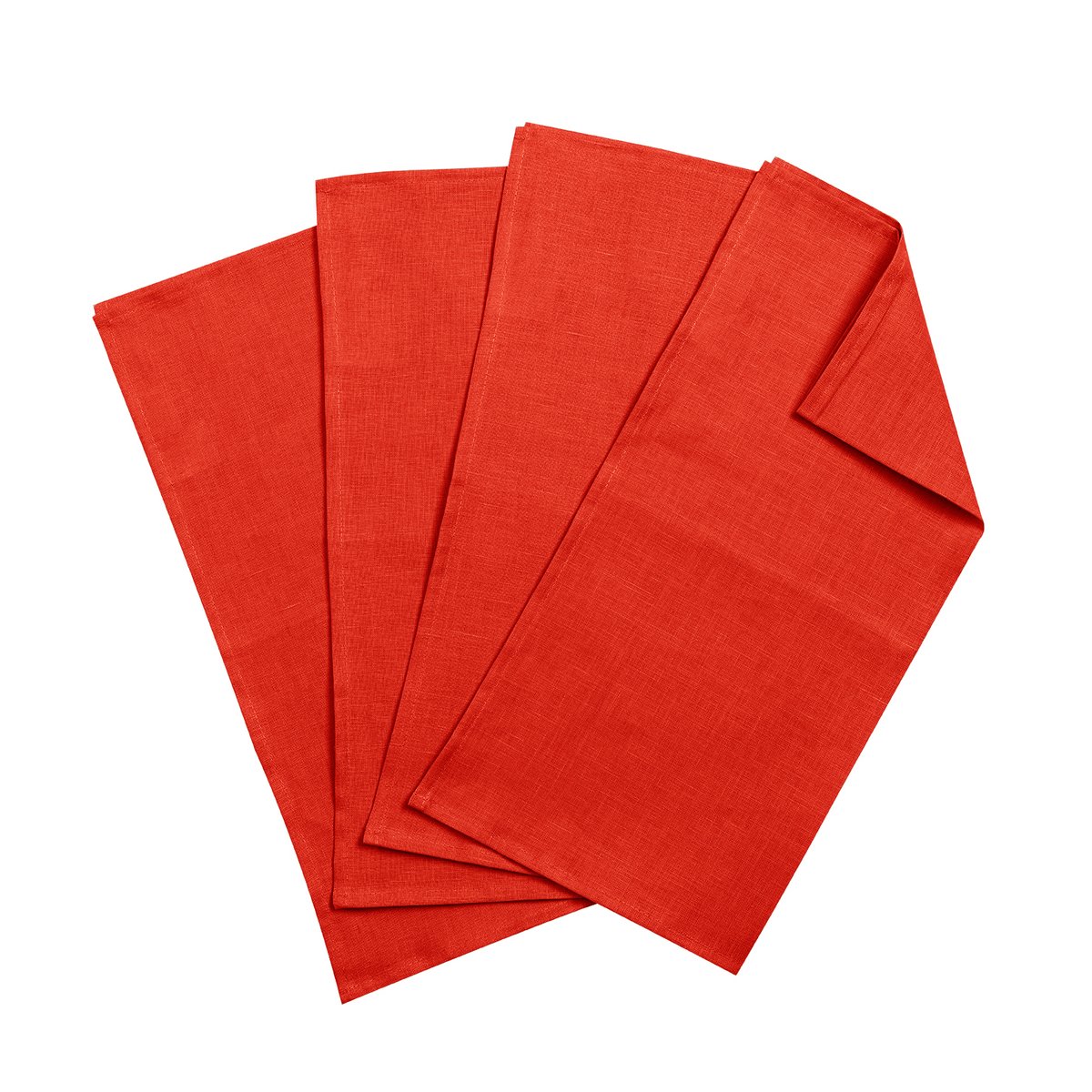 Clean lautasliinat 45 cm x 45 cm, 4-pakkaus Red