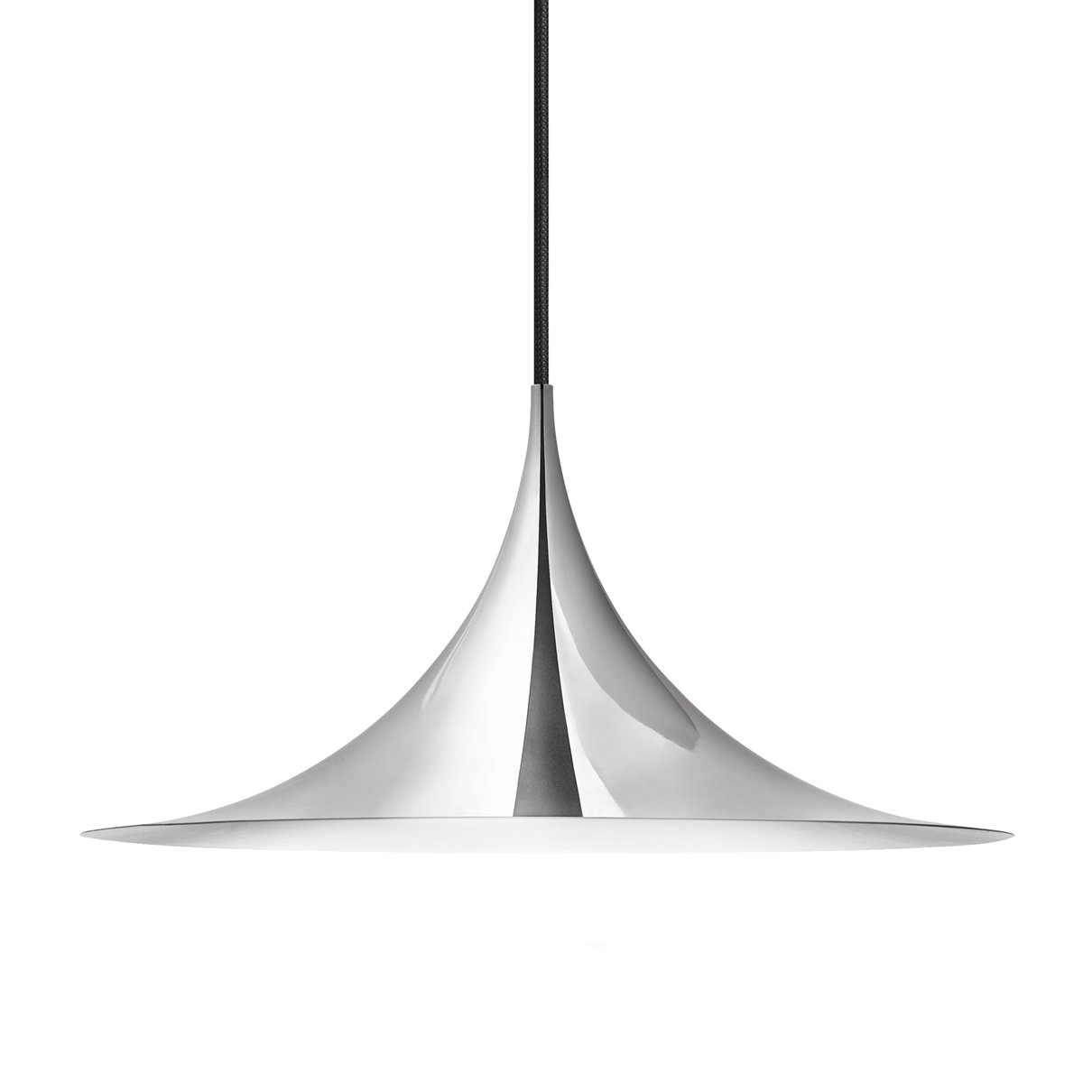 Semi valaisin Ø 30 cm kromi