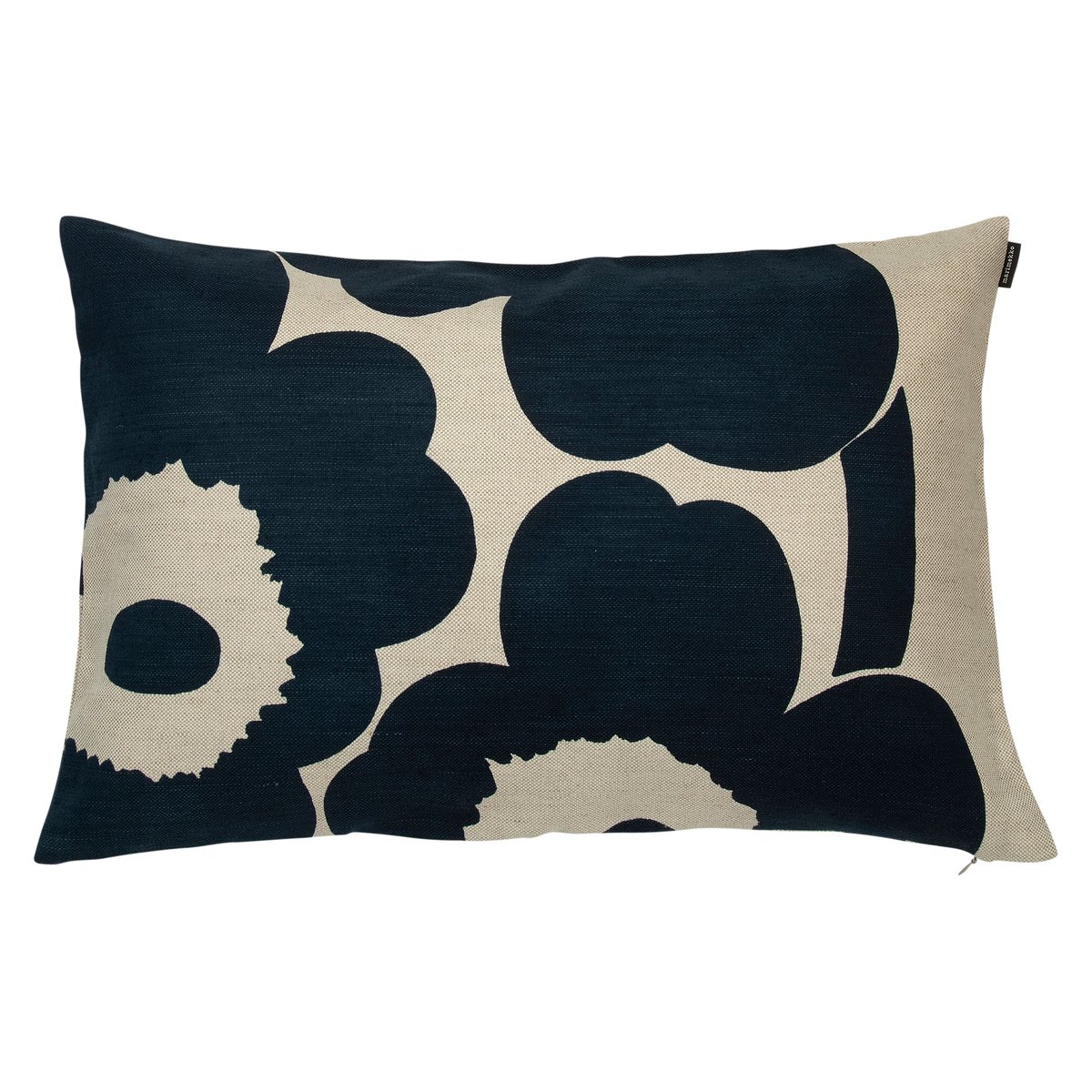 Unikko tyynynpäällinen 40x60 cm Beige-tummansininen