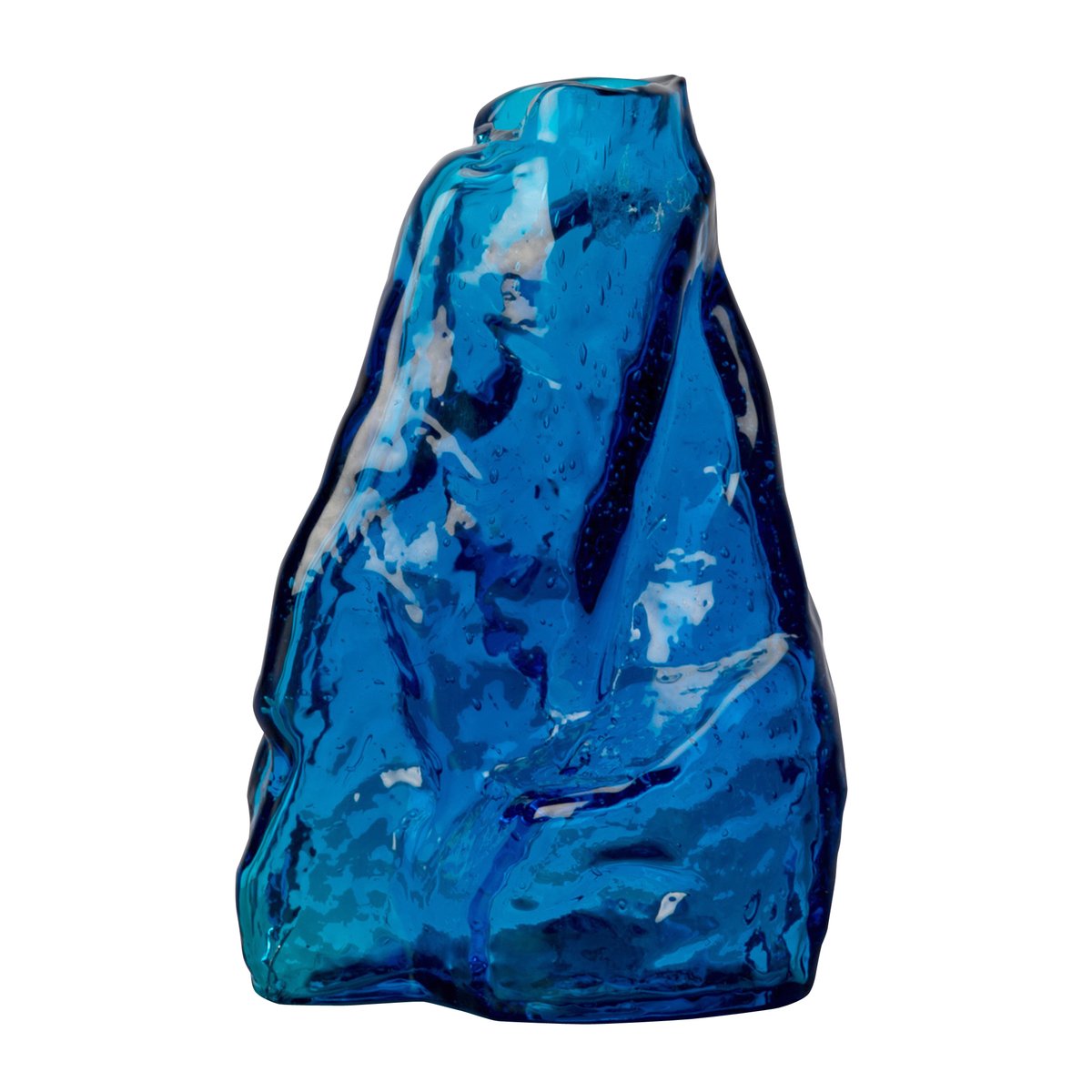 Makalu maljakko, 19 cm Sininen