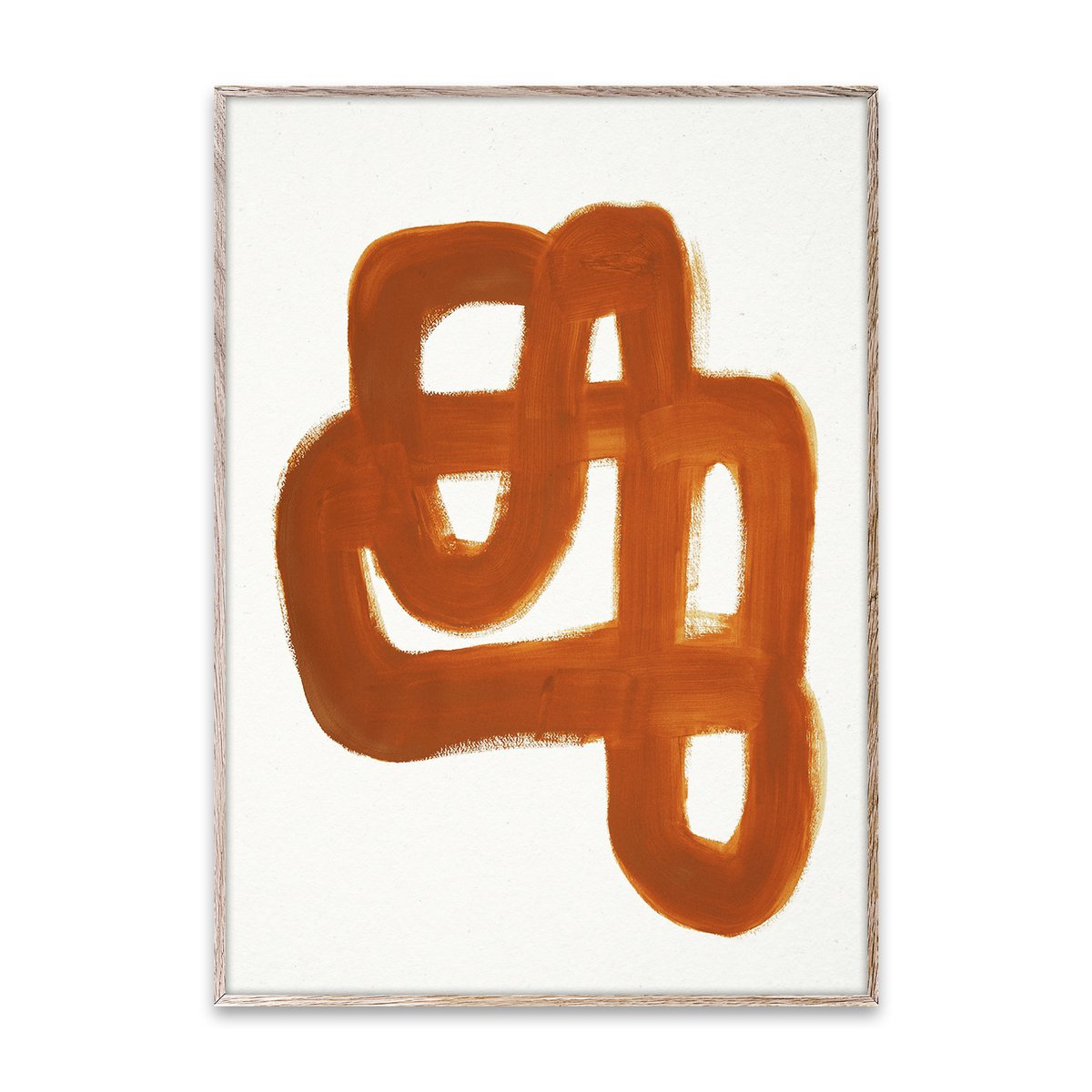 Orange Brush juliste 30x40 cm