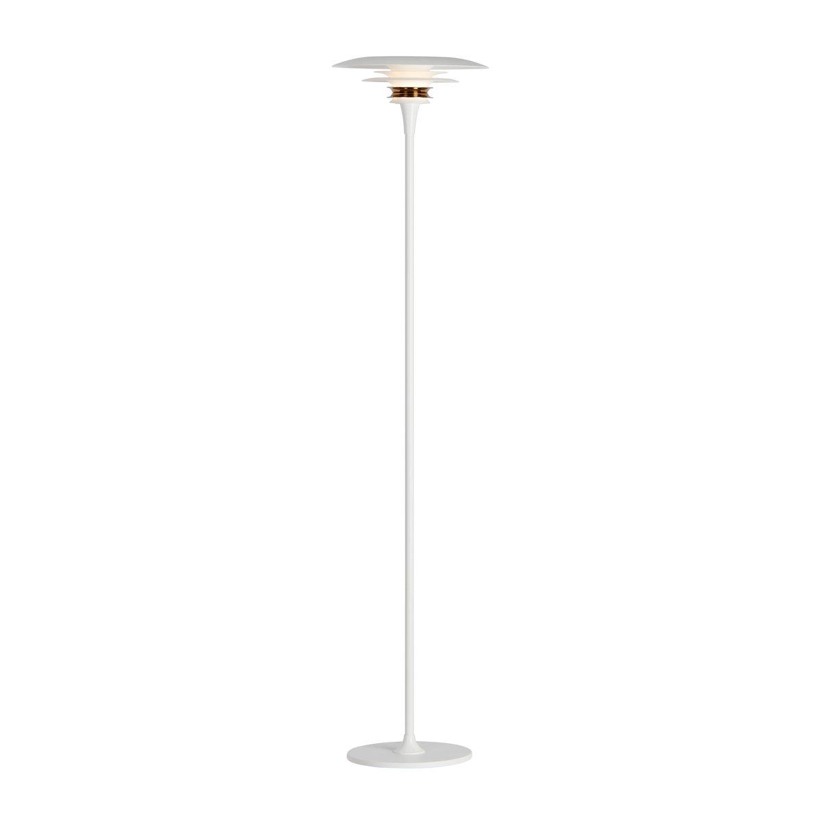 Diablo lattiavalaisin Ø 30 cm Valkoinen-messinki