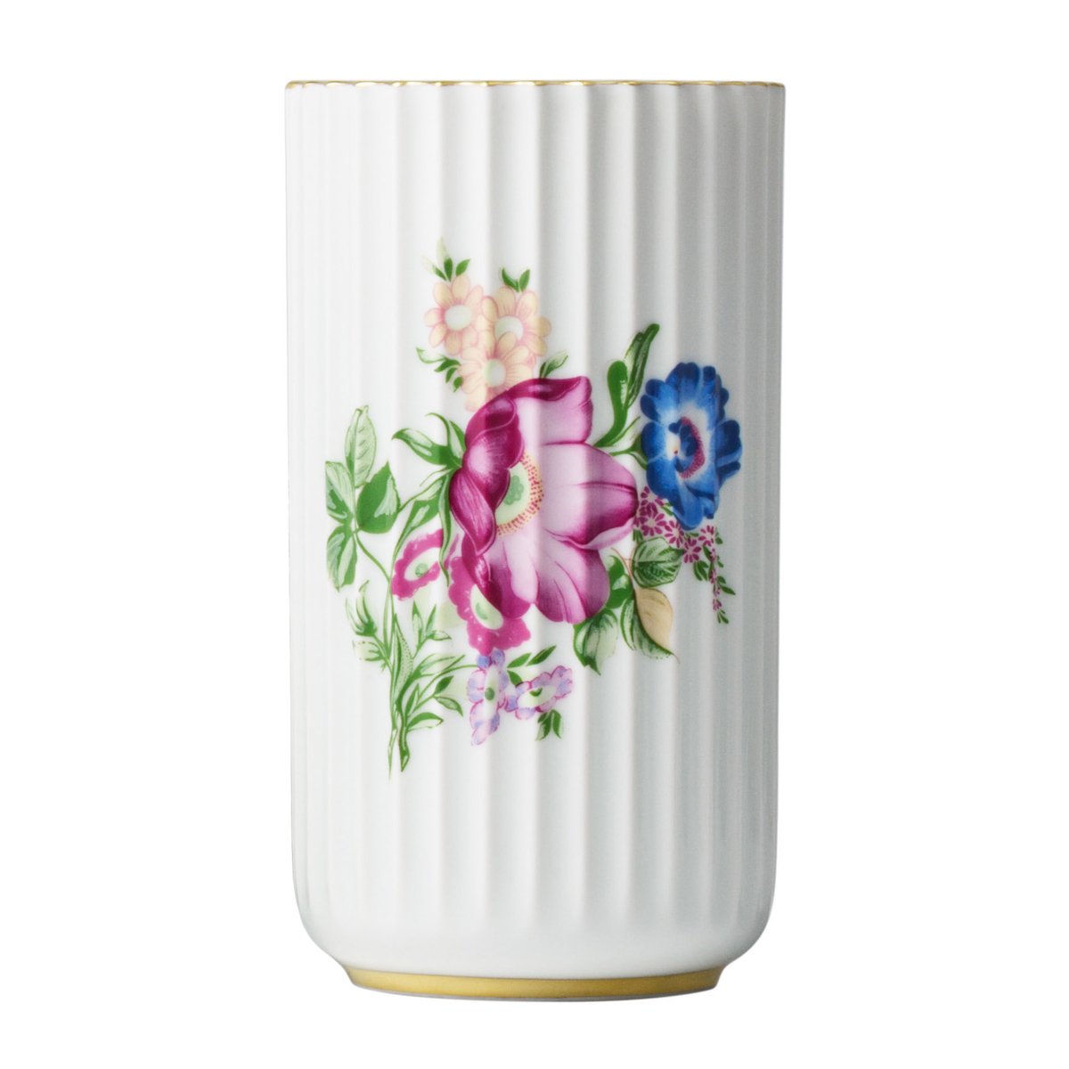Lyngby maljakko kukkakuvioinnilla 15 cm