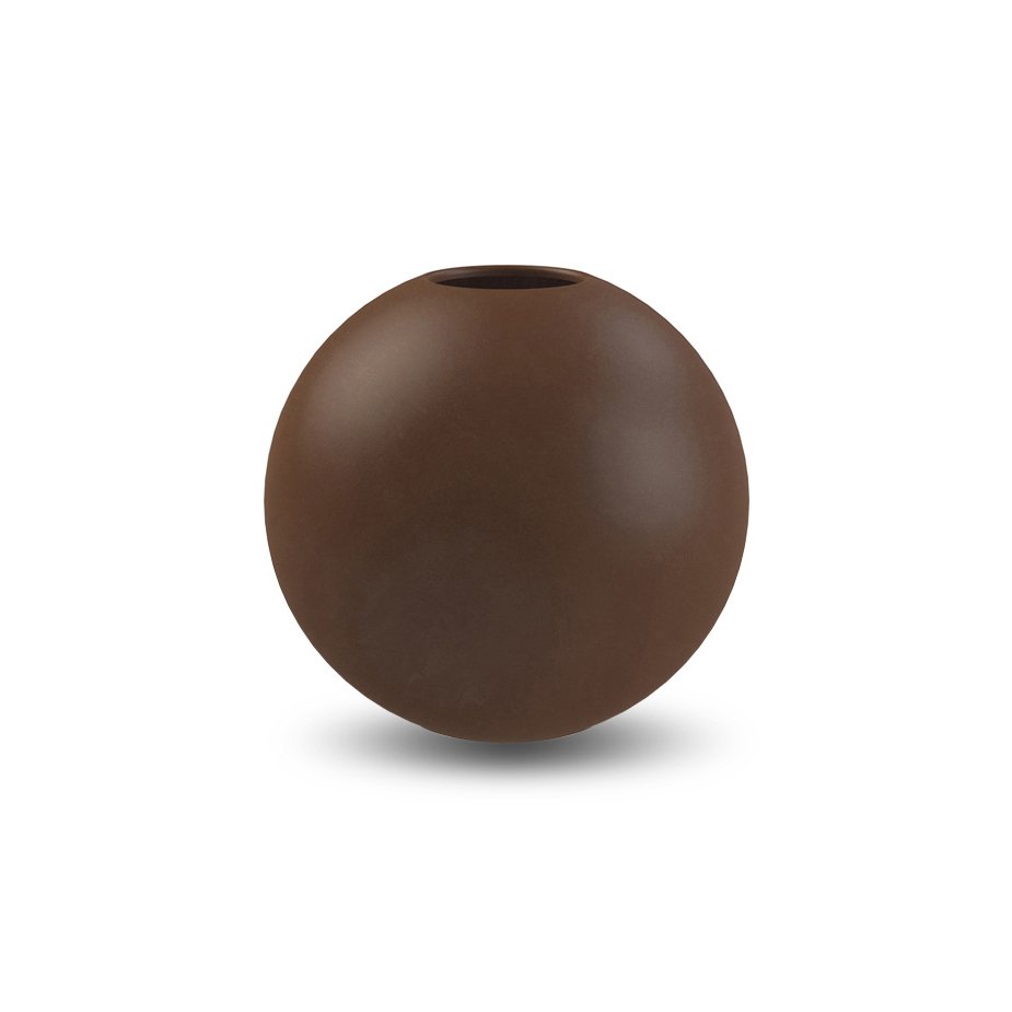 Ball maljakko, coffee 8 cm