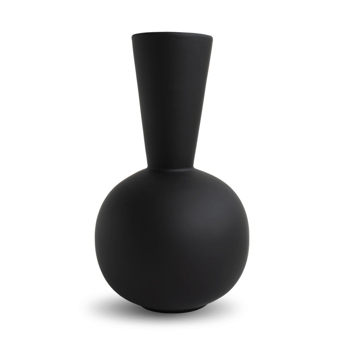 Trumpet maljakko 30 cm Black