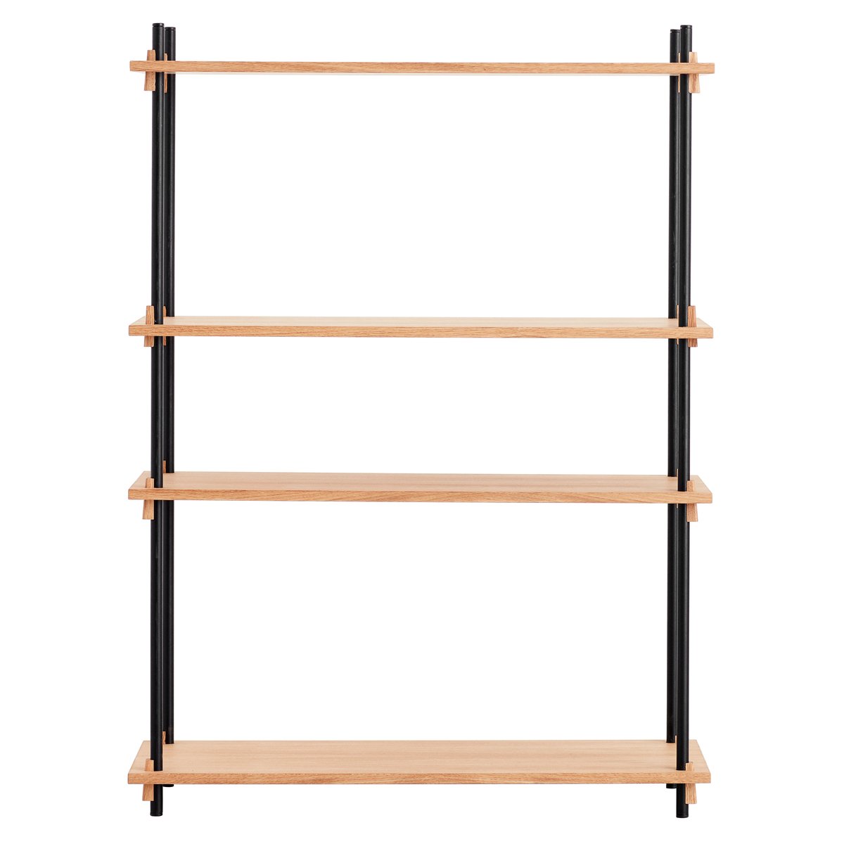 Moebe shelving system medium single Oak