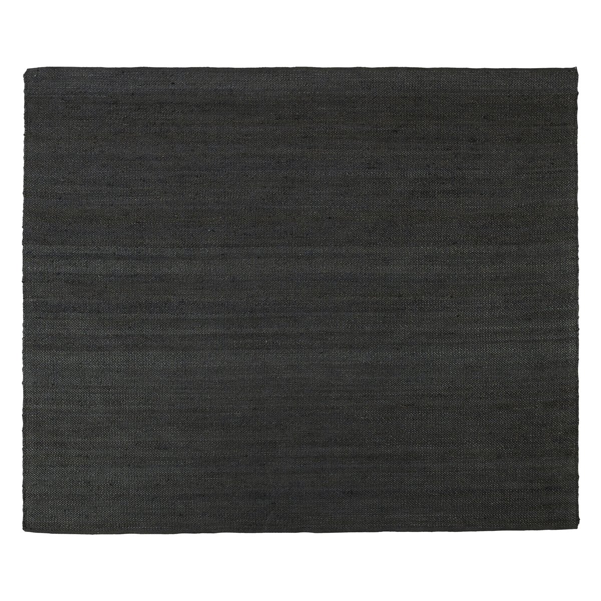 Hempi matto 250x250 cm Musta
