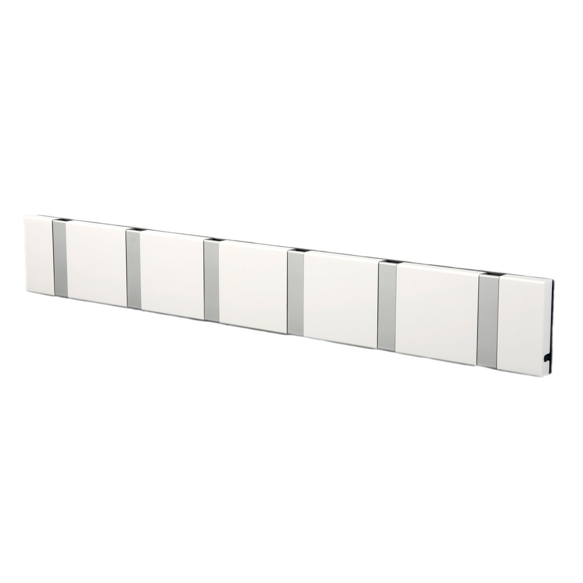 Loca Knax vaatenaulakko 60 cm valkoinen-harmaa