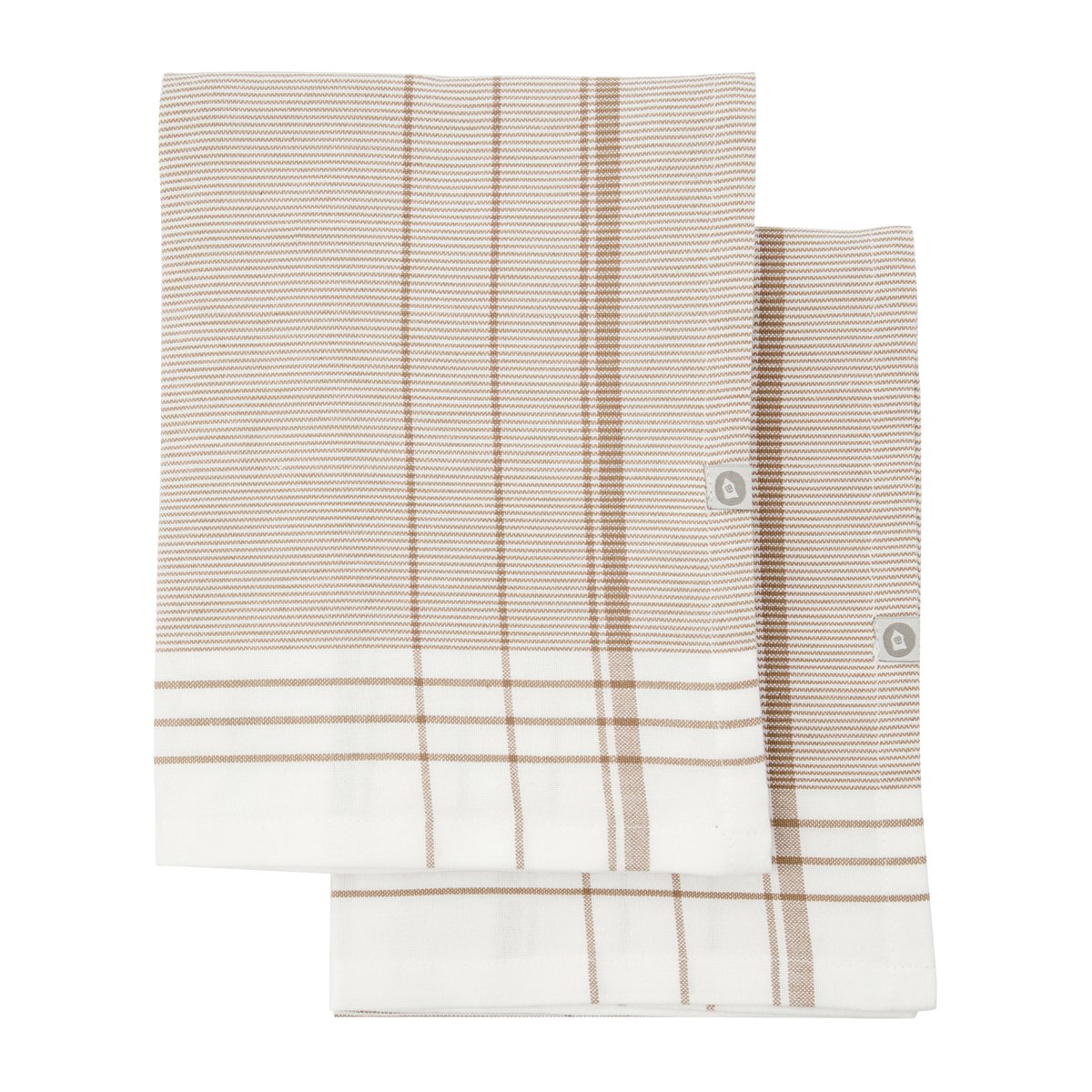 Chef keittiöpyyhe 55x75 cm 2-pack Ruskea