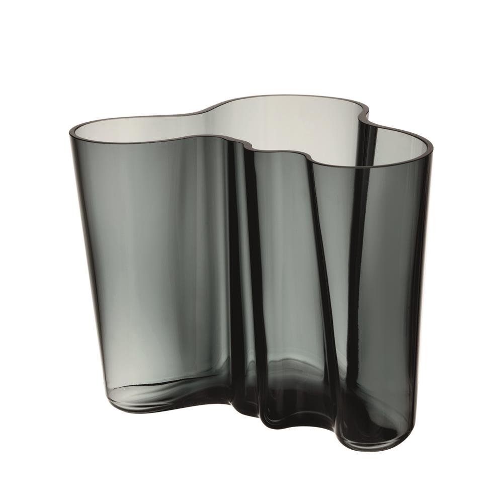 Alvar Aalto maljakko tummanharmaa 160 mm