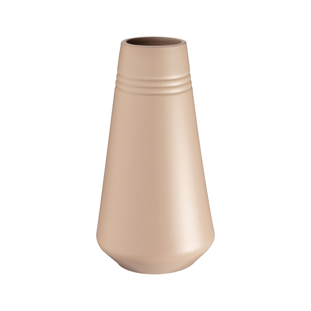 Lines maljakko 22 cm Beige