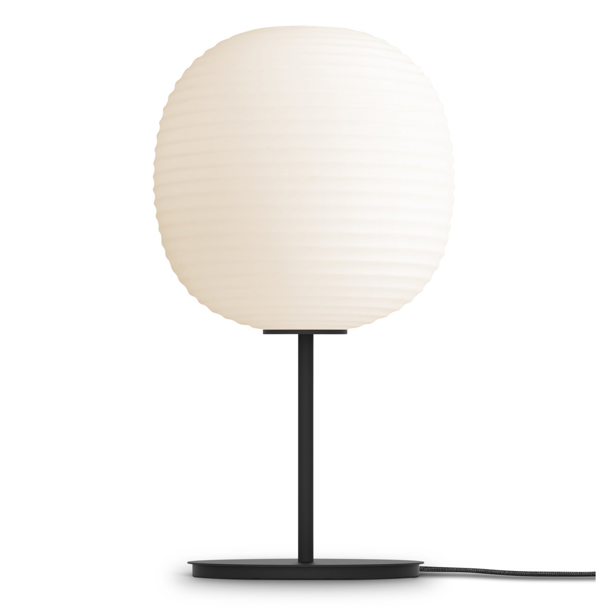 Lantern pöytävalaisin medium Frosted white opal glass