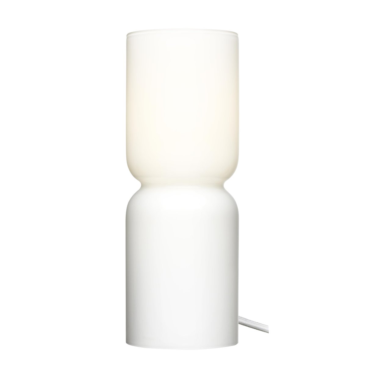 Lantern pöytävalaisin 25 cm valkoinen