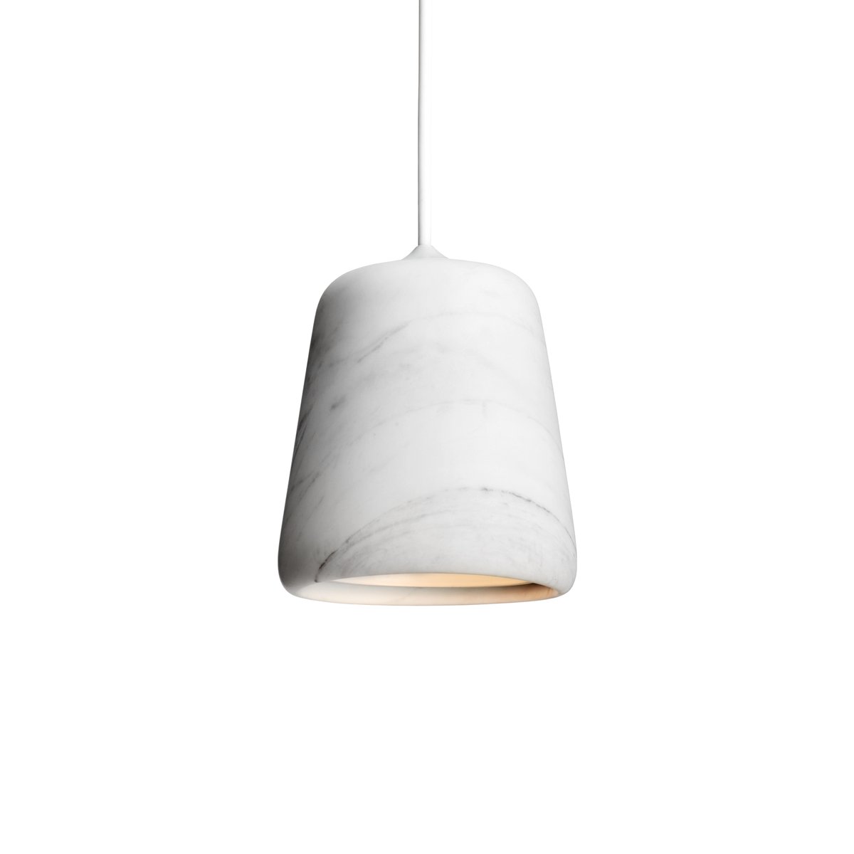 Materiaali riippuvalaisin White marble