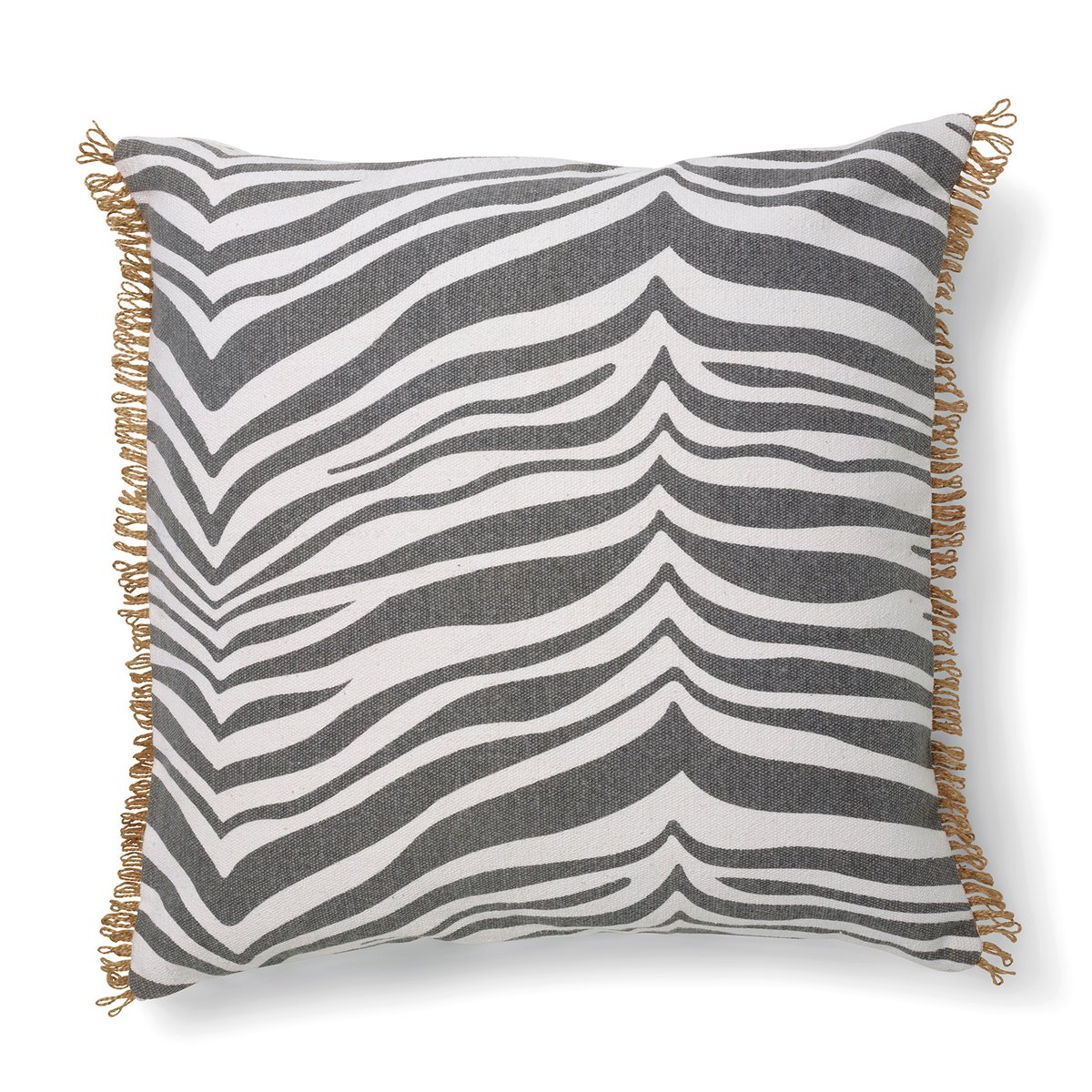Zebra tyyny 50x50 cm Titanium