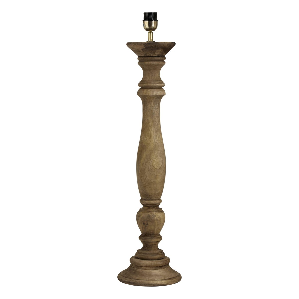 Lodge lampunjalka aged brown 63 cm