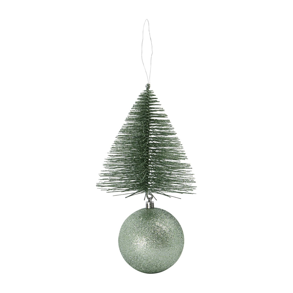 Tree & bell joulukoriste 23 cm Vihreä