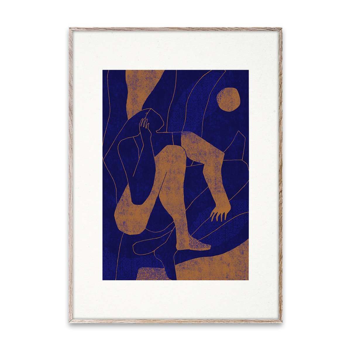 Mujer y Calor 02 juliste 30x40 cm