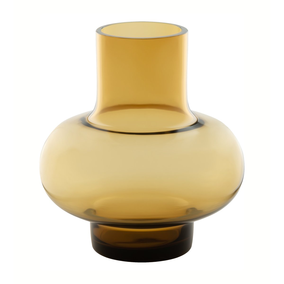 Umpu maljakko 20 cm Amber