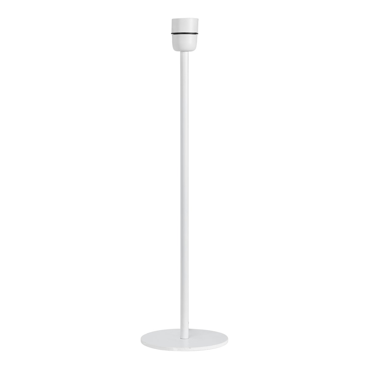 Base lampunjalka 45 cm Mattavalkoinen