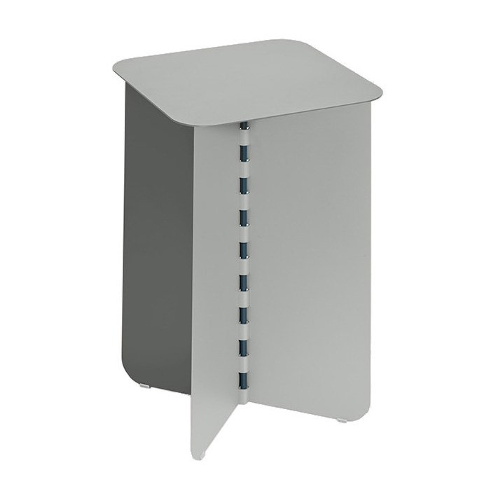 Hinge Sivupöytä teräs 45 cm Harmaa
