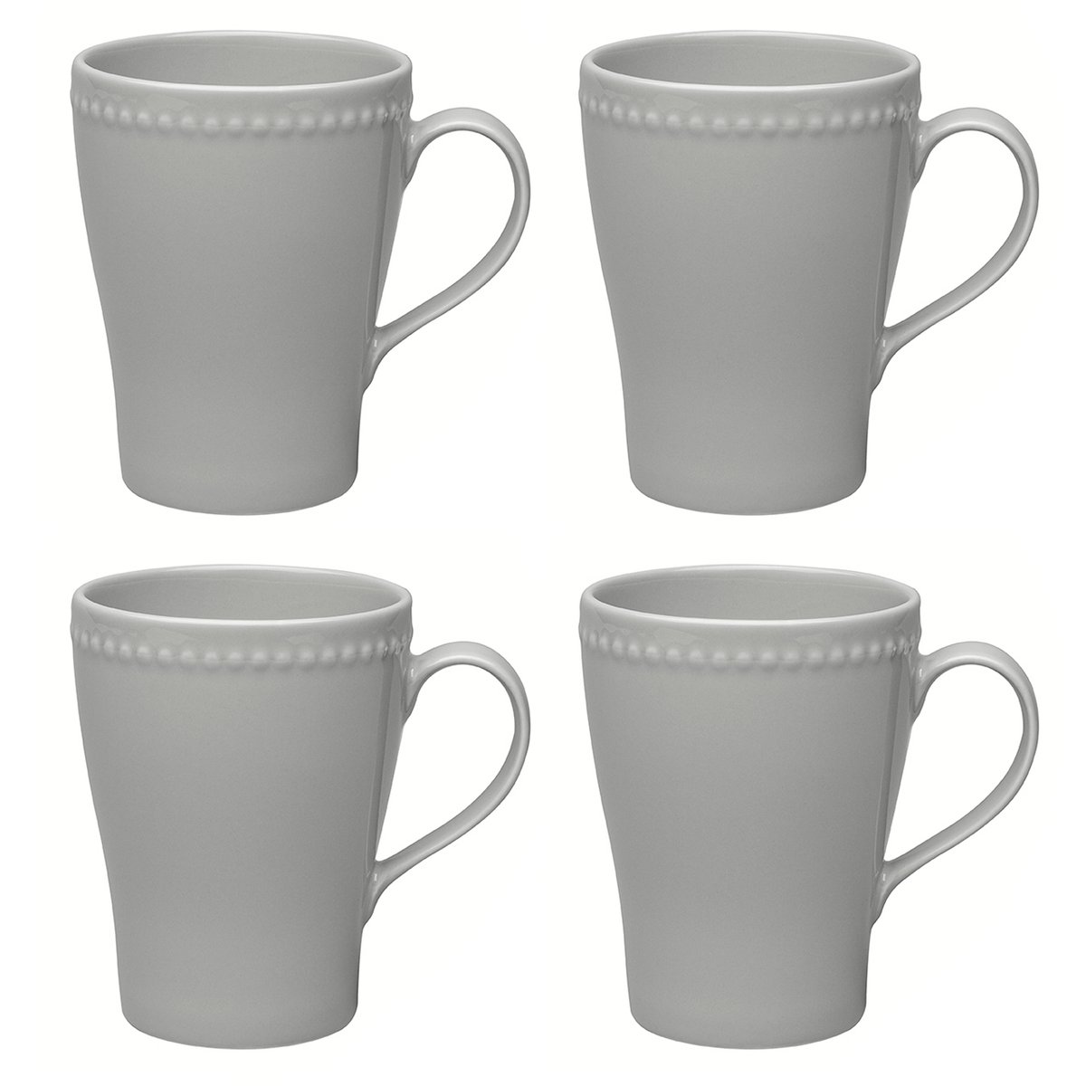 Dots muki 35 cl 4-pakkaus harmaa