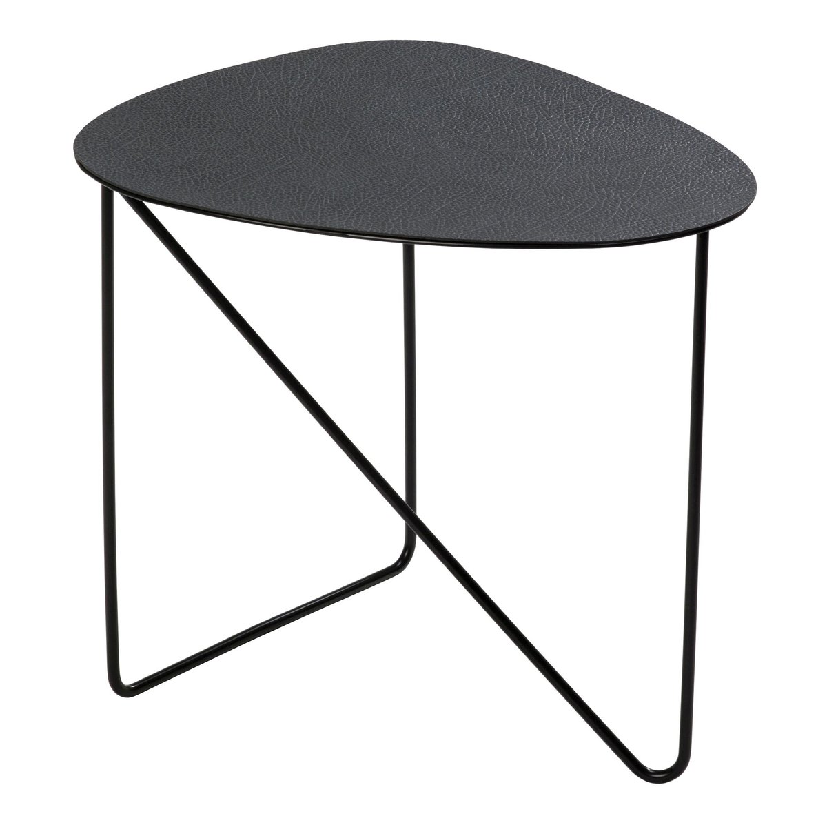 Curve Hippo -sivupöytä, M Black-anthracite