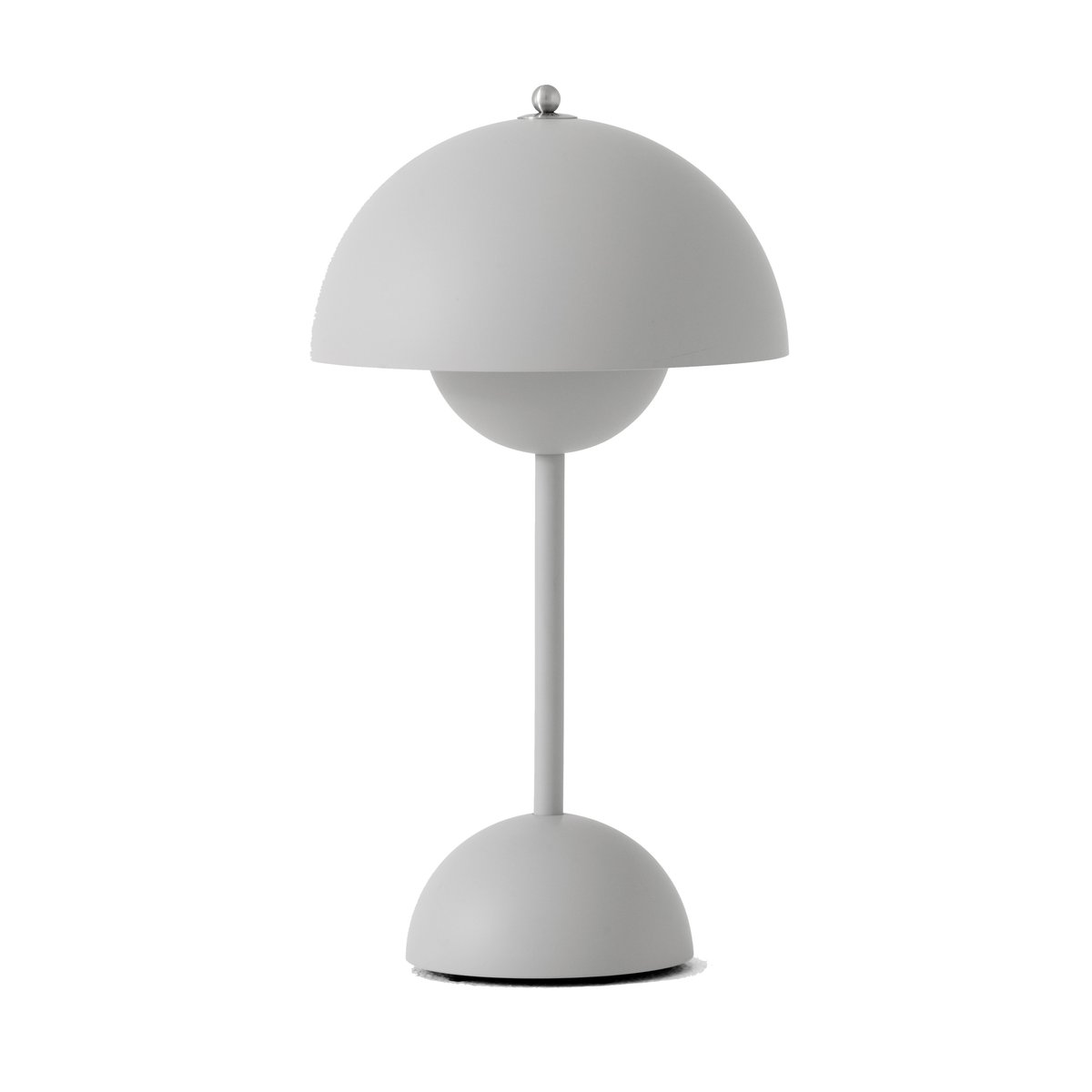 Flowerpot kannettava pöytävalaisin VP9 Matt light grey
