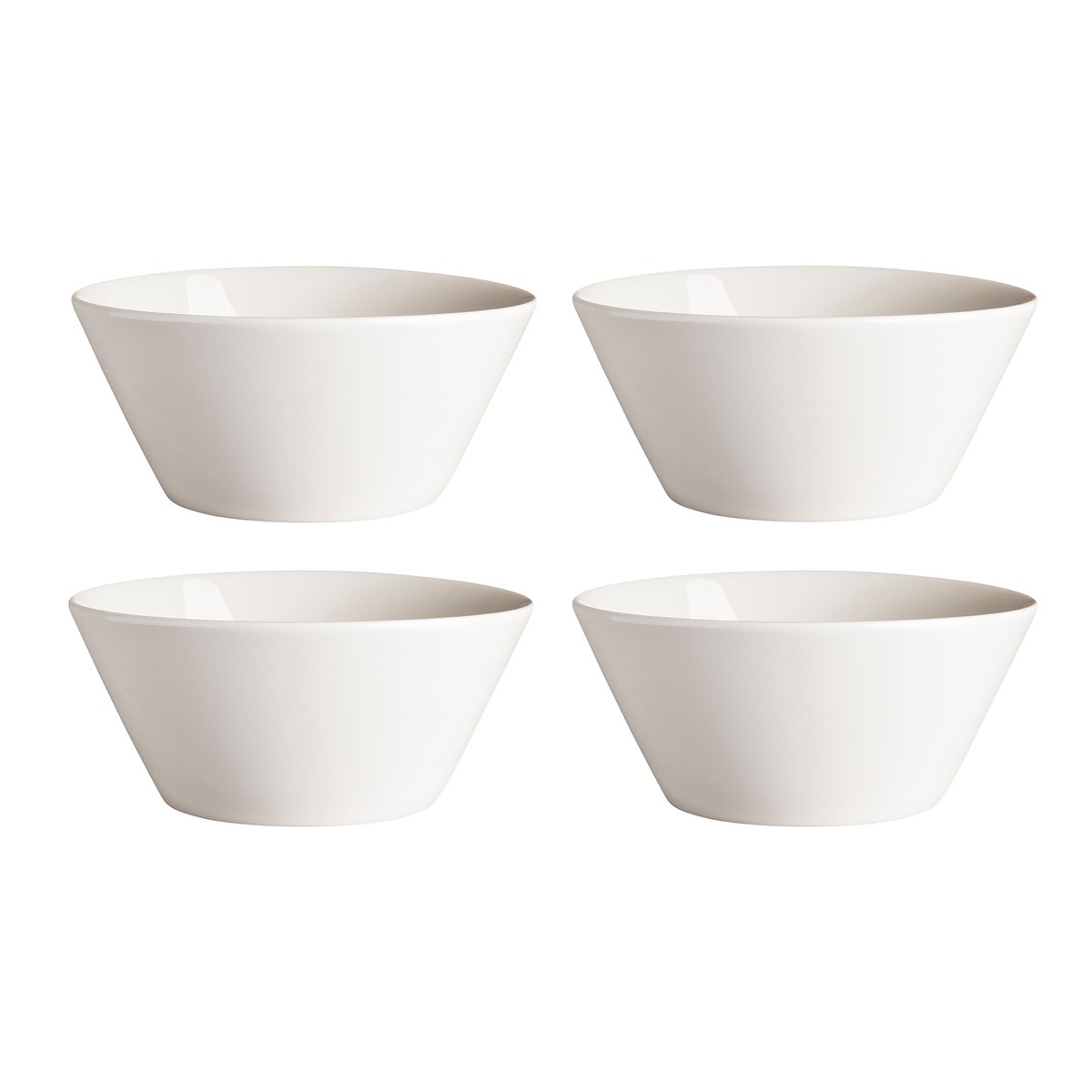 Kalk-kulho 60 cl 4-pack valkoinen