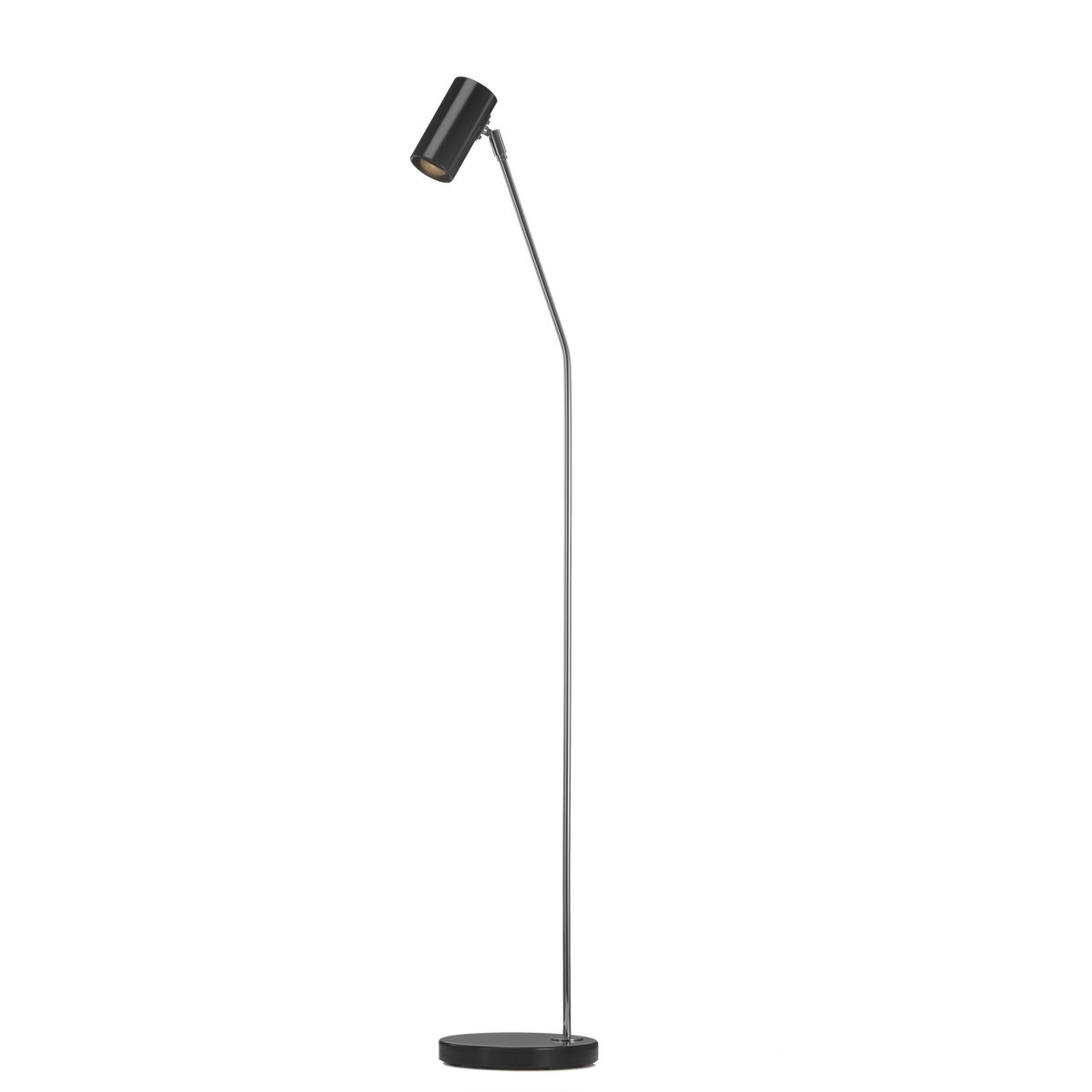 Minipoint lattiavalaisin GX224 musta ja kromi