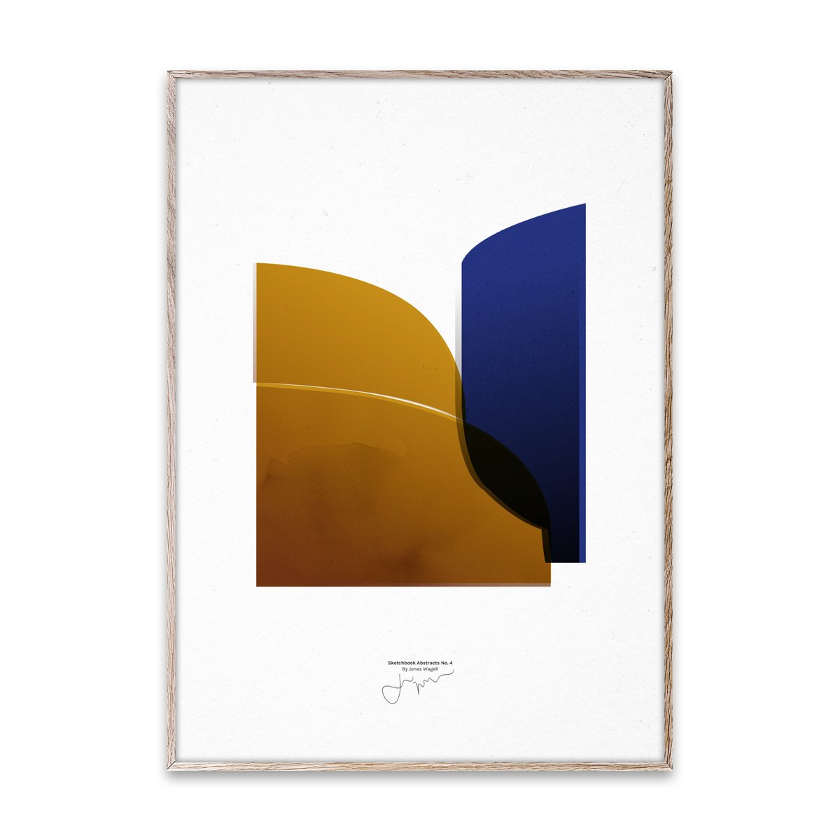 Sketchbook Abstract 04 -juliste 50 x 70 cm