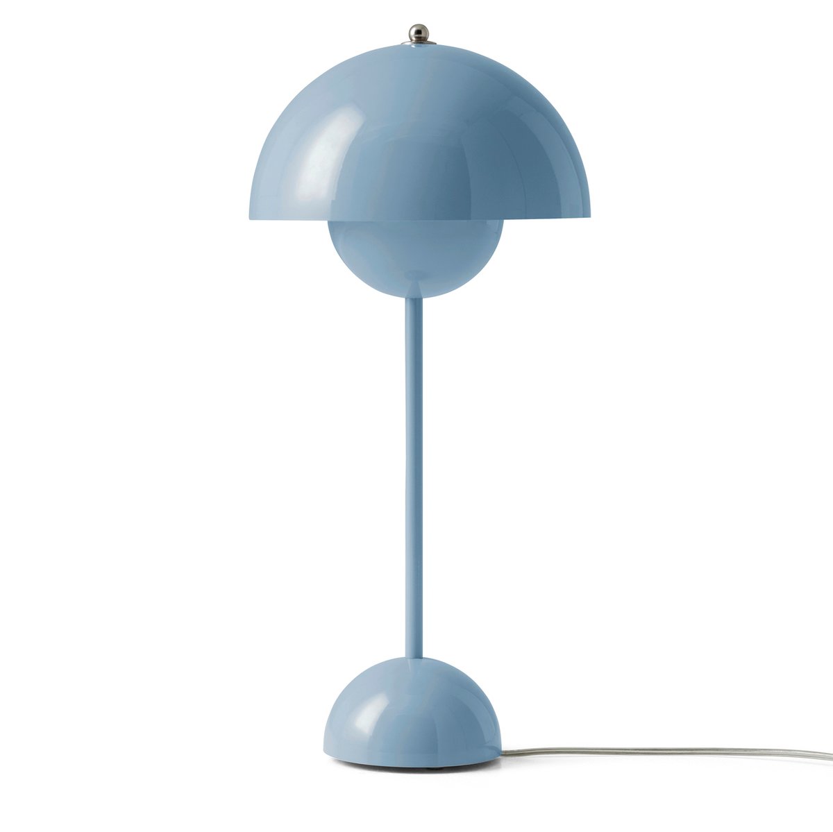 FlowerPot VP3 pöytävalaisin Vaaleansininen