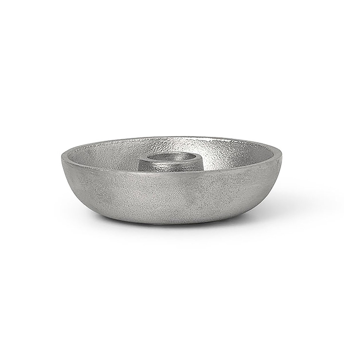 Bowl kynttilänjalka Ø10 cm Aluminium