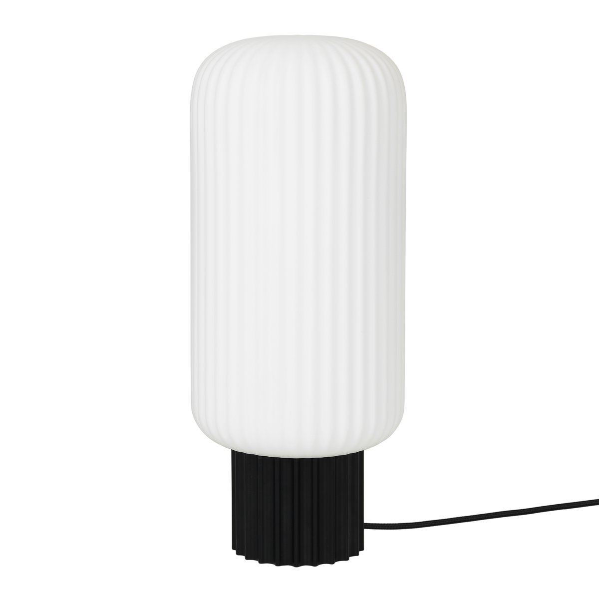 Lolly pöytävalaisin Musta-valkoinen-39 cm