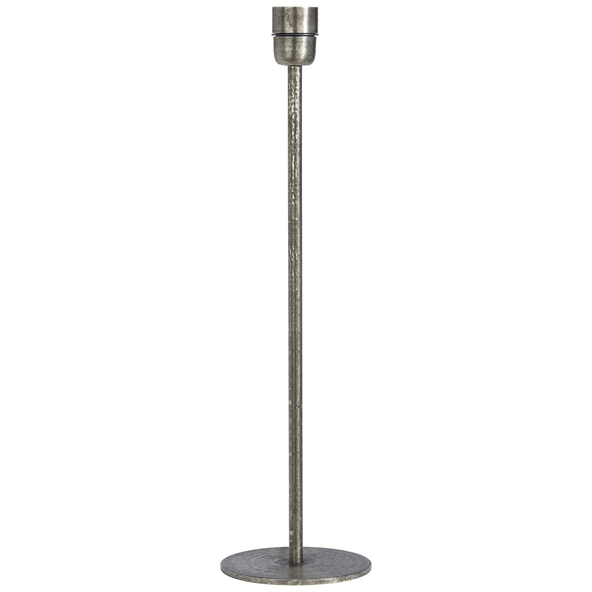 Base lampunjalka 55 cm Beaten silver
