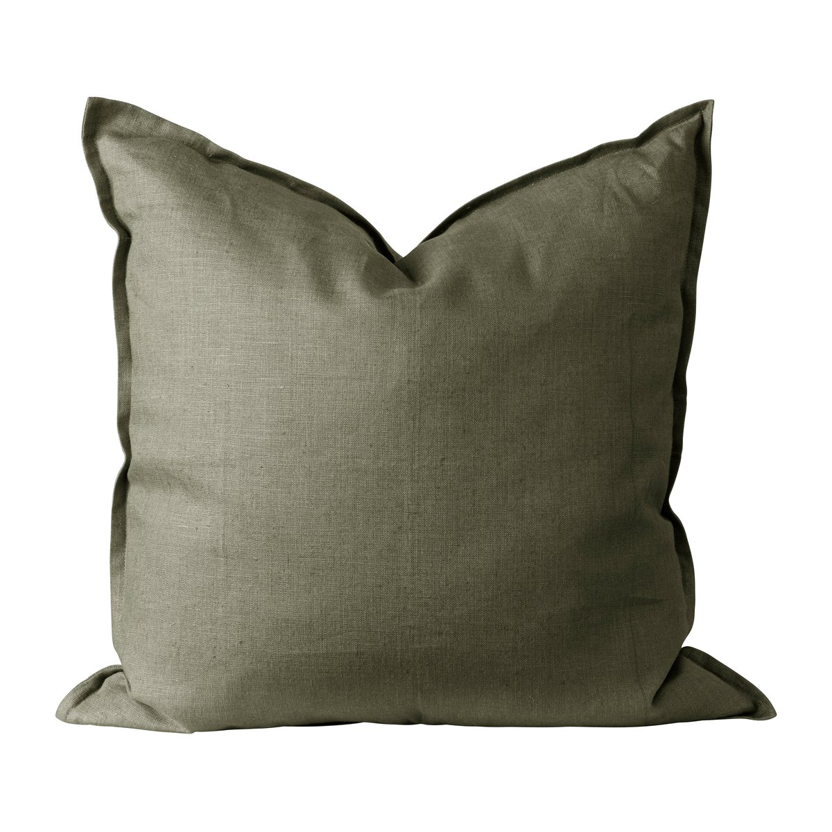 Calm tyynyliina pellava 50x50 cm Forest Green