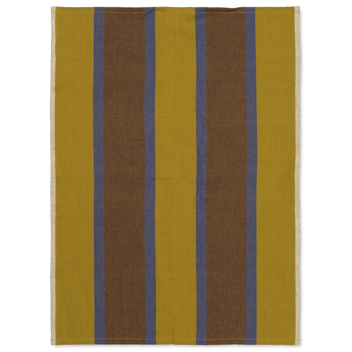 Hale keittiöpyyhe 50x70 cm Lime-bright blue-chocolate