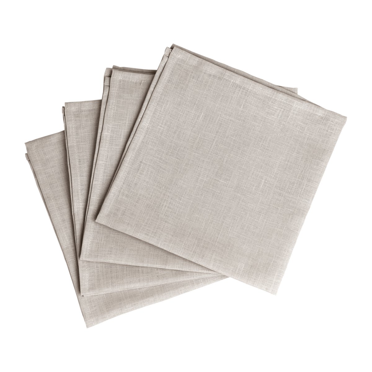 Clean lautasliinat 45 cm x 45 cm, 4-pakkaus Greige