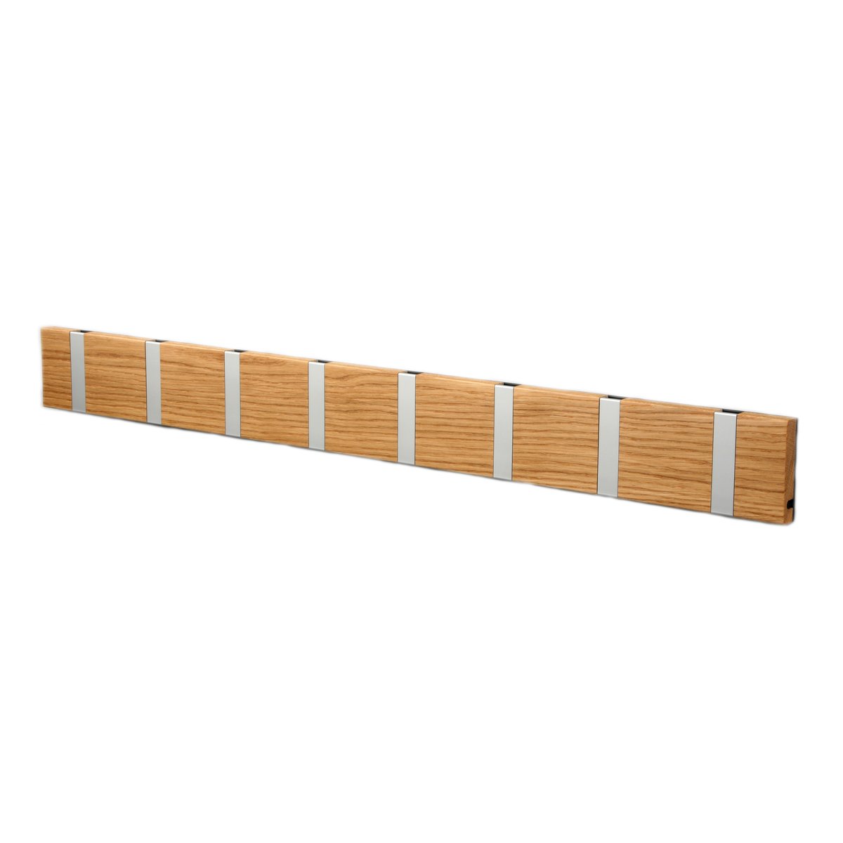Loca Knax vaatenaulakko 80 cm öljytty tammi-harmaa