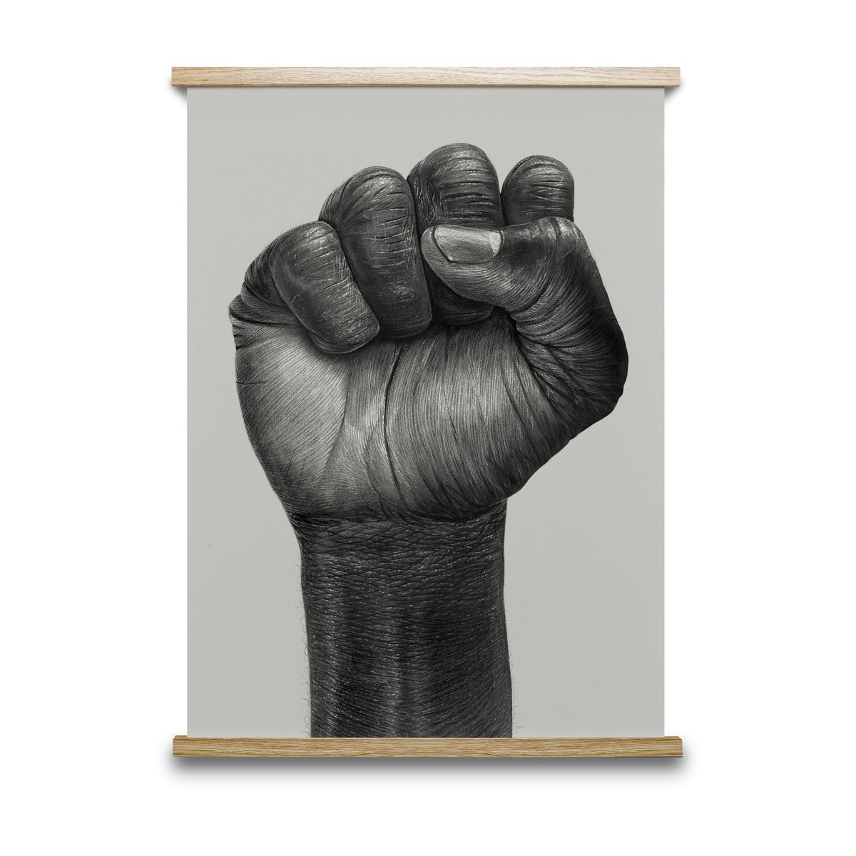 Raised Fist juliste 30x40 cm