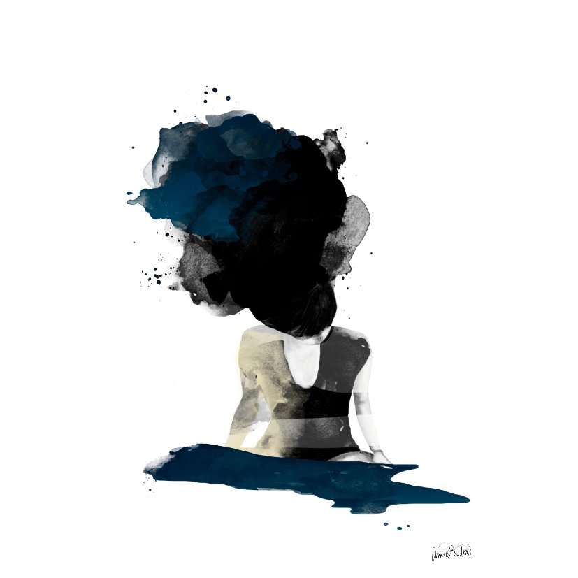 On her mind juliste 50 x 70 cm