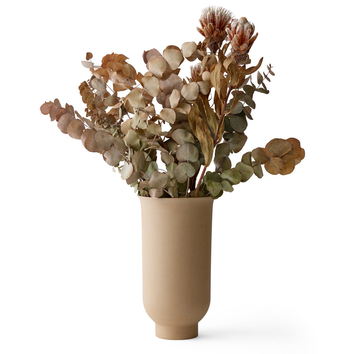 Cyclades maljakko L 26 cm Hiekka-lasittamaton