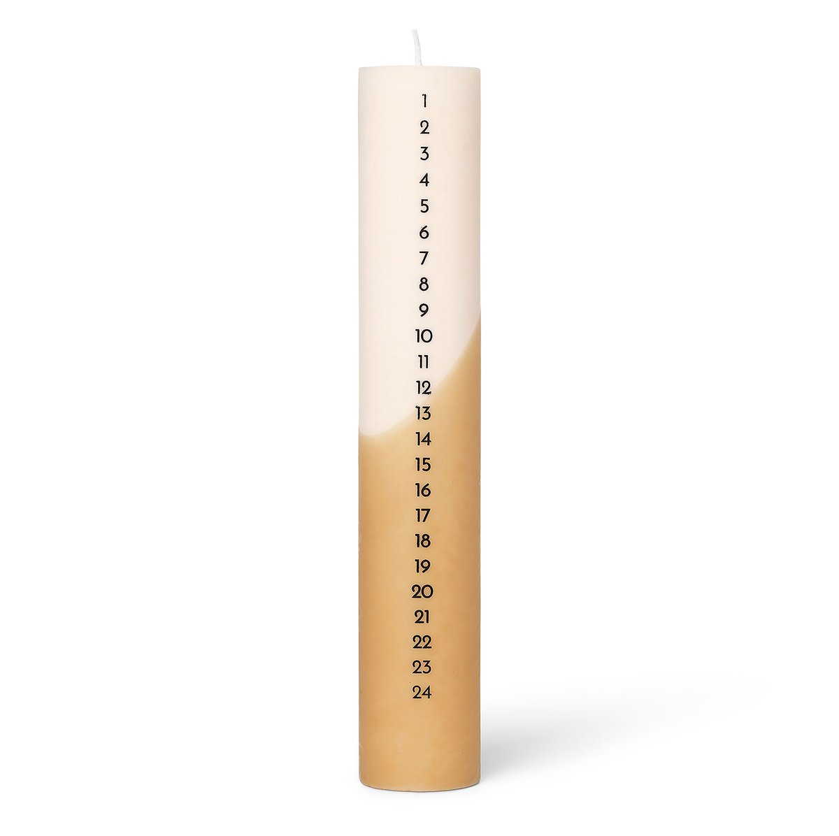 Kalenterikynttilä Ø5 cm Straw