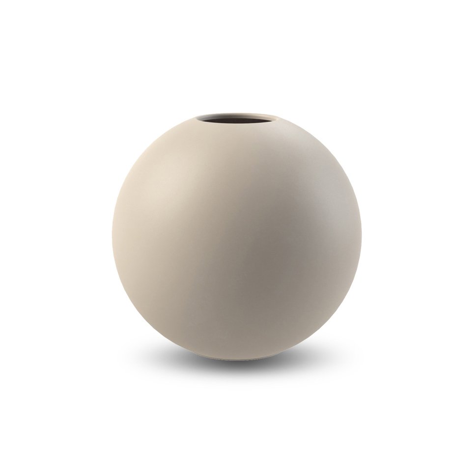 Ball maljakko sand 10 cm