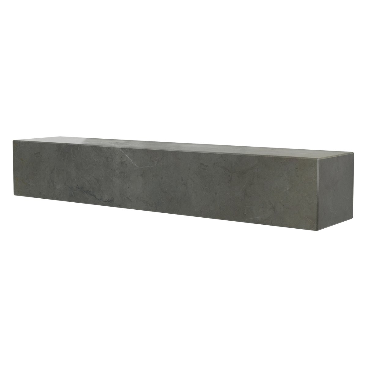 Plinth hylly Ruskea-harmaa kendzo marmori