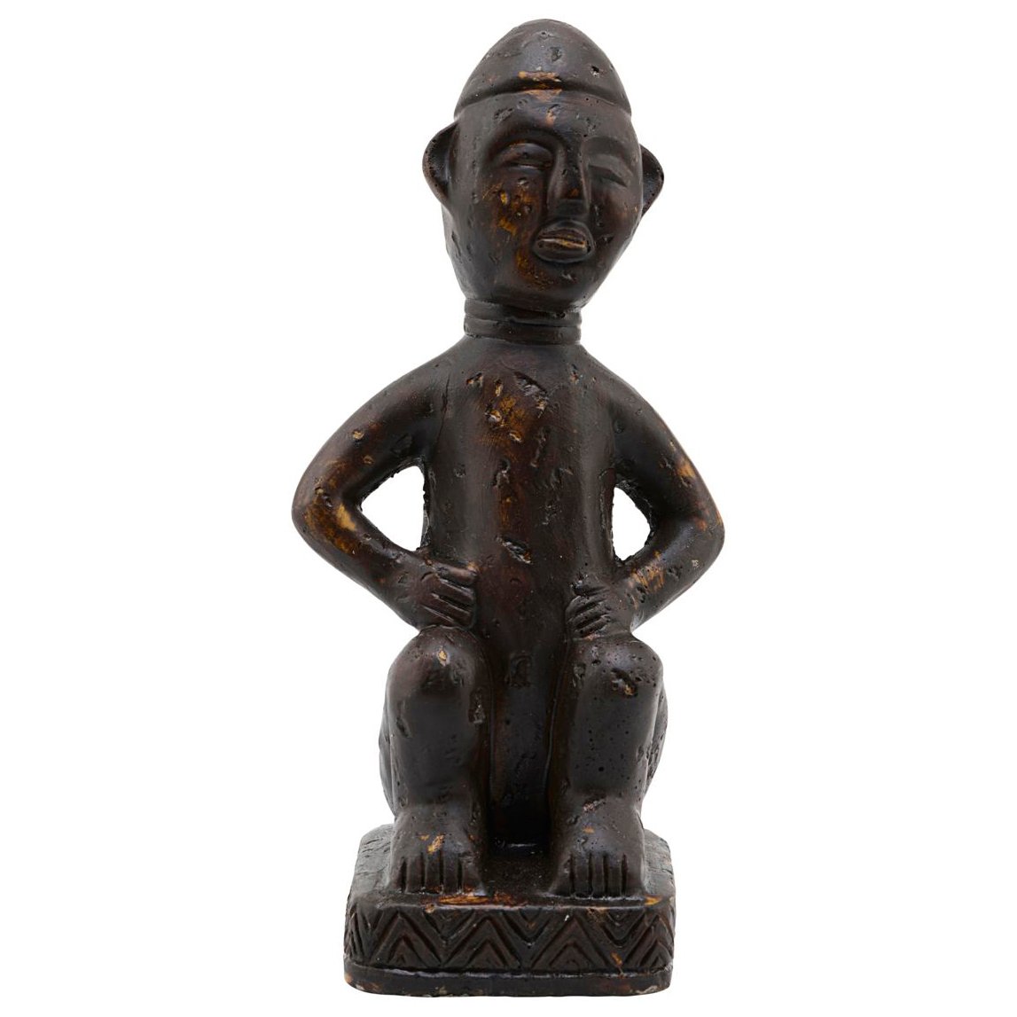 Figure veistos 19 cm Musta