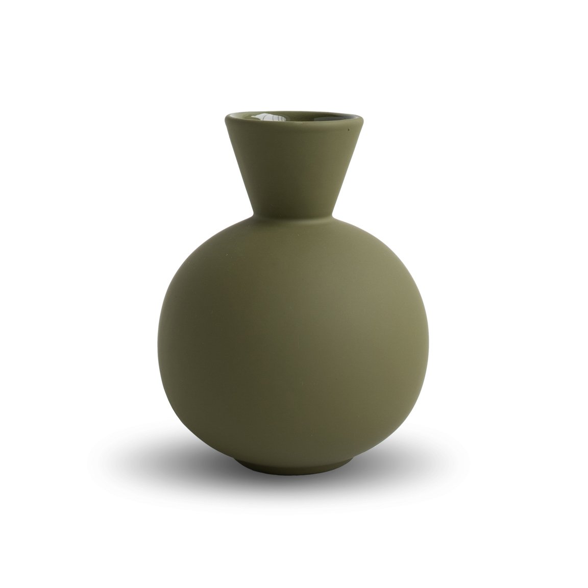 Trumpet maljakko 16 cm Olive