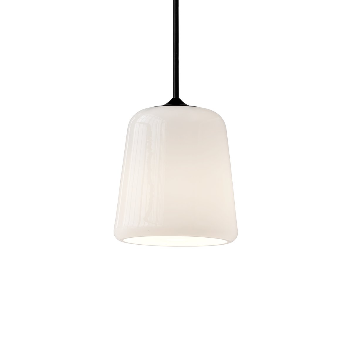 Materiaali riippuvalaisin White opal glass