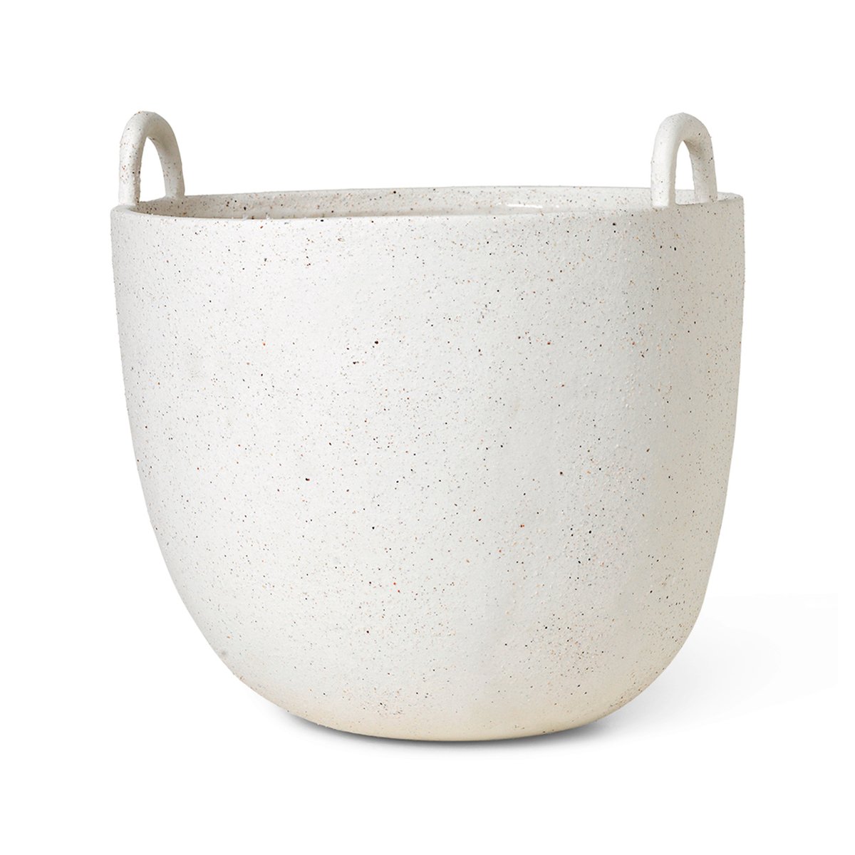 Speckle ruukku 30 cm Off white