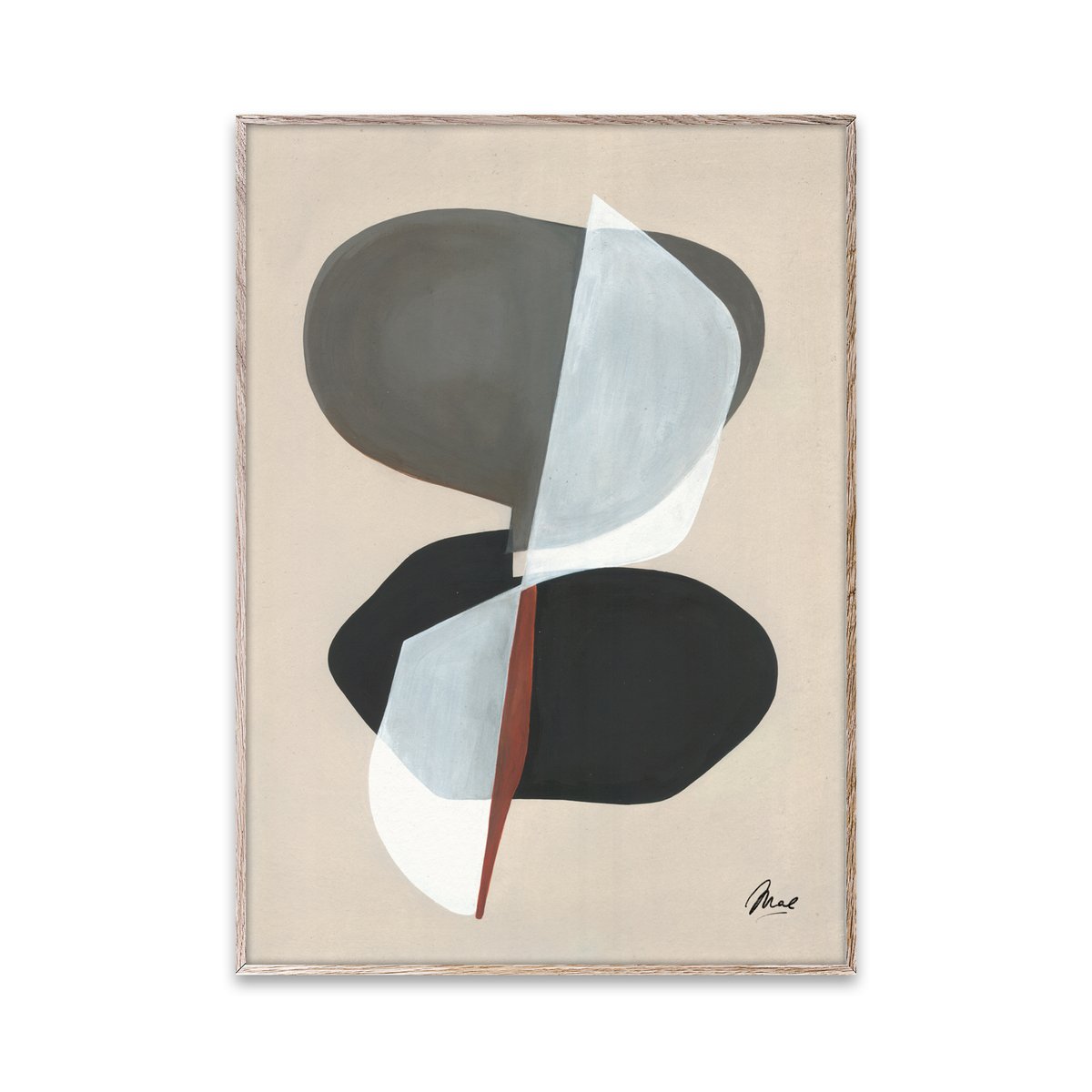 Composition 01 -juliste 30x40 cm
